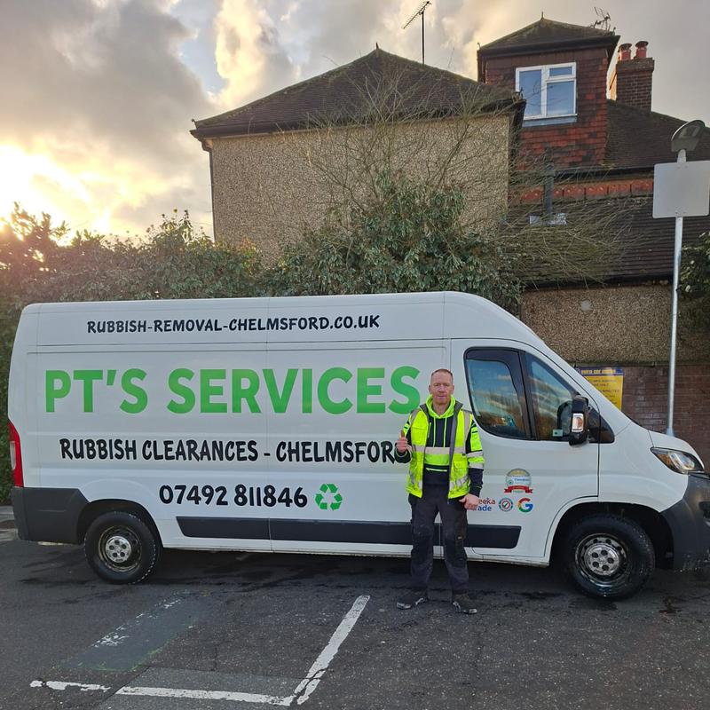 PT's Services - Rubbish Clearances Chelmsford logo