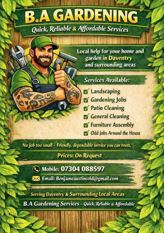 BA Garden Services logo