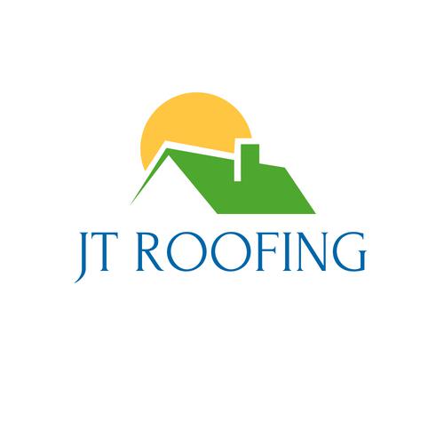 JT Roofing logo