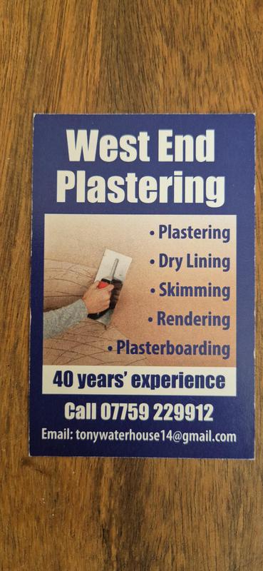 West End Plastering logo