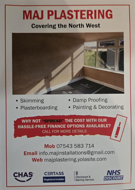 MAJ PLASTERING & INSTALLATIONS logo