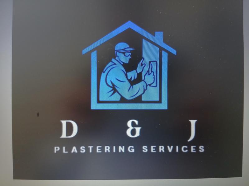 D&J Plastering logo