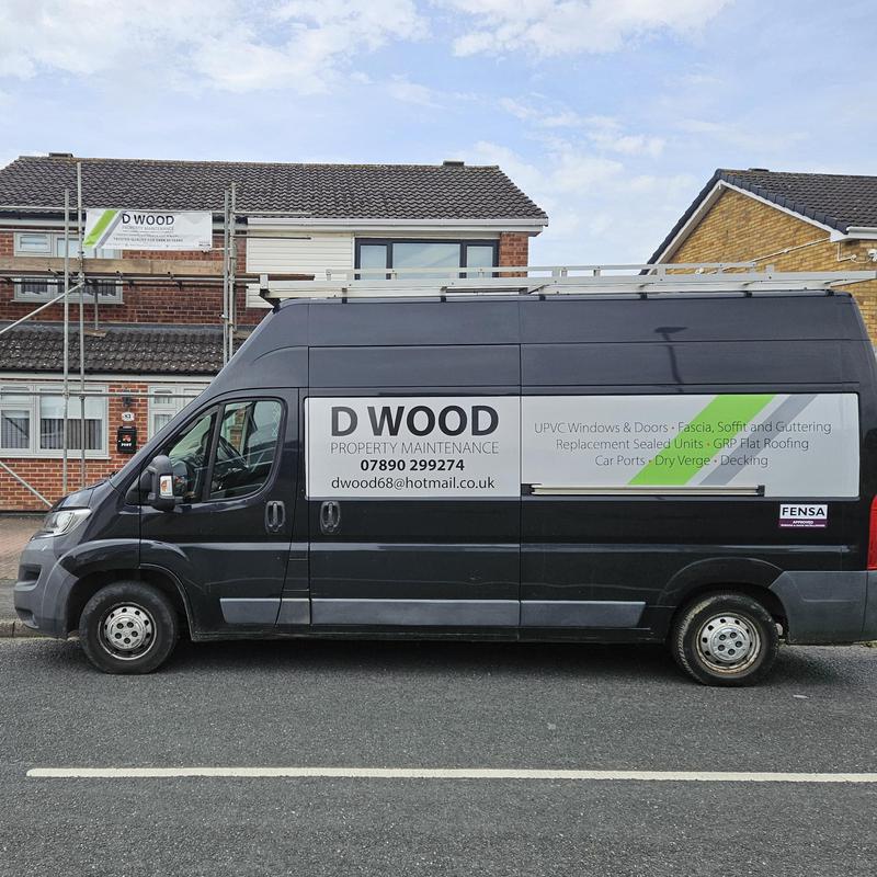 D Wood Property Maintenance logo