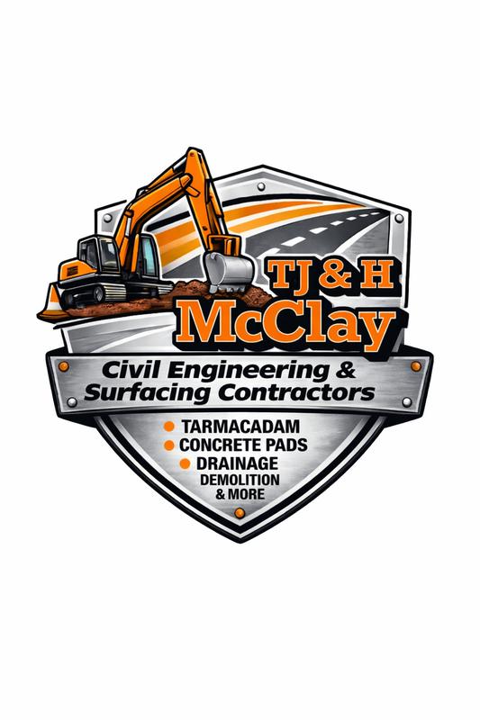 McClay Groundwork’s & Surfacing Contractors logo