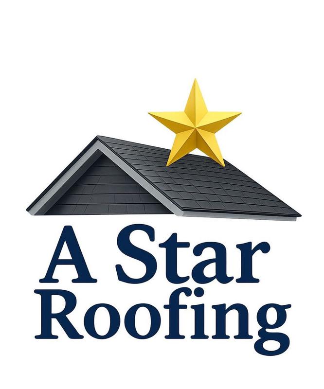 A Star Roofing logo