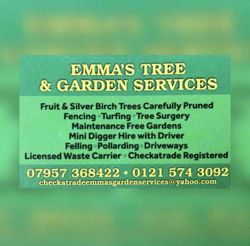 Emma's Tree & Garden Services logo