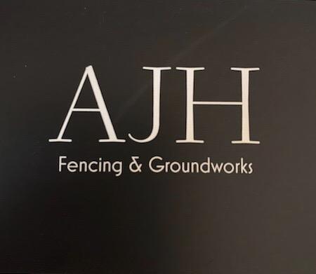 AJH Fencing and Groundworks logo