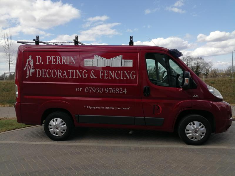 D Perrin Fencing logo