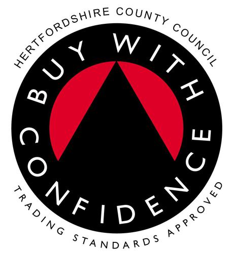 Buy With Confidence Herts County Council logo