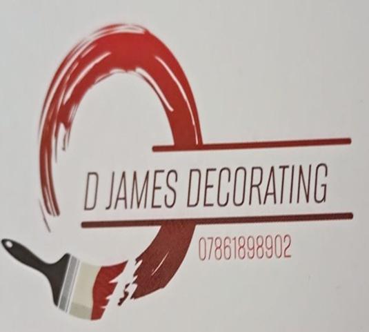 D James Decorating logo