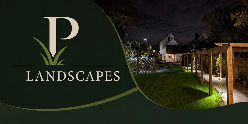 P Landscapes logo