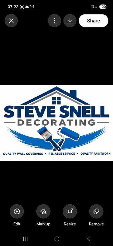 Steve Snell Decorating logo
