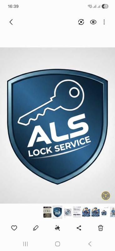 ALS Lock Service logo