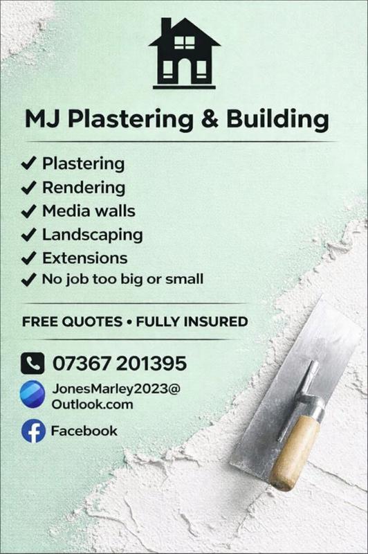 MJ Plastering & Building logo