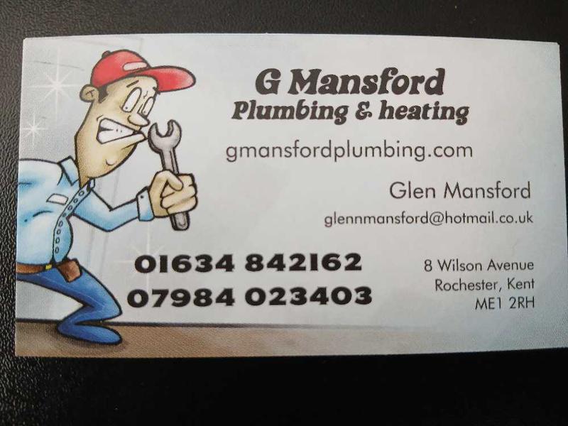 G Mansford Plumbing and Heating logo