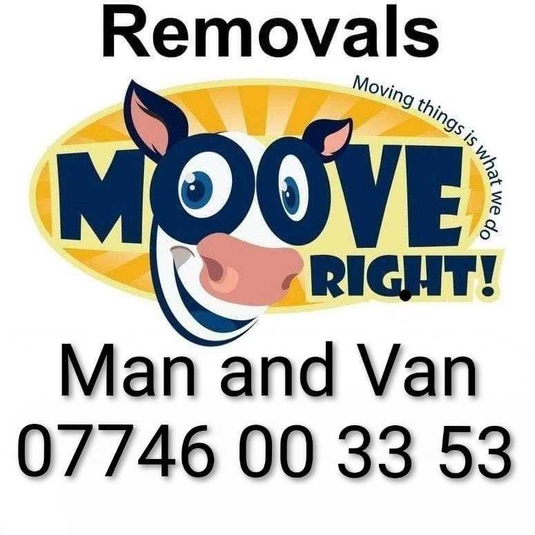 Moove Right! Removals Man and Van Service logo