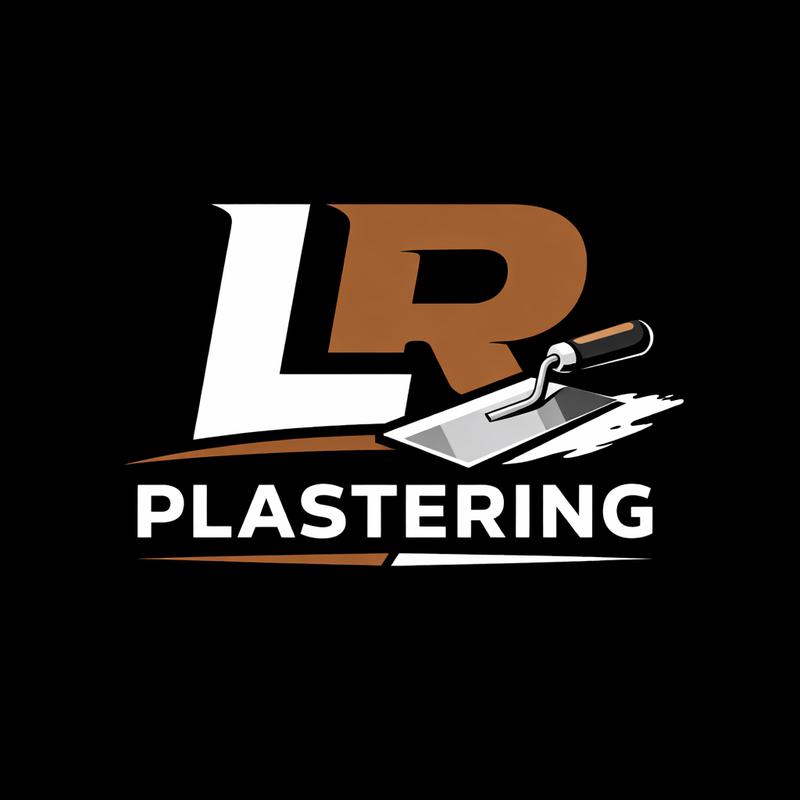 LR PLASTERING logo
