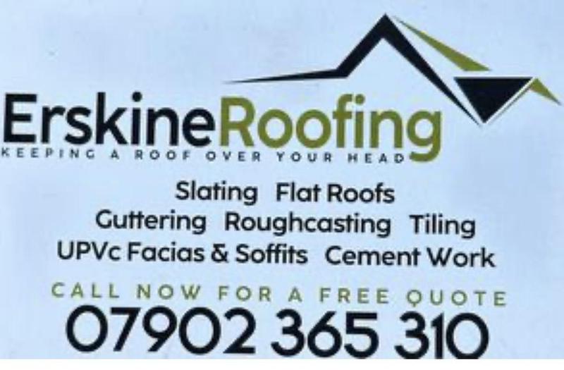 Erskine Roofing logo
