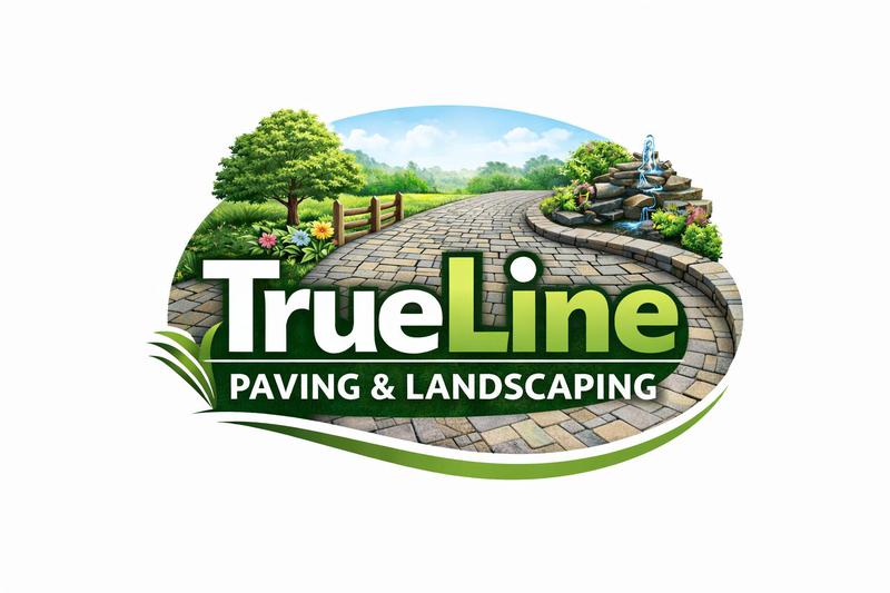 TrueLine Paving & Landscaping logo