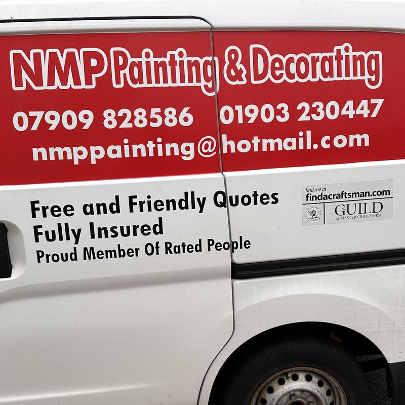 NMP Painting And Decorating logo