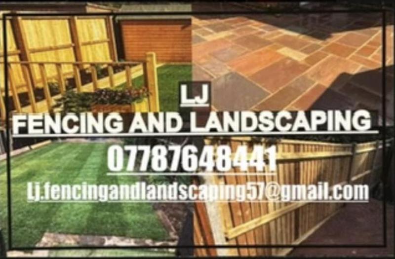 LJ Fencing and Landscaping logo
