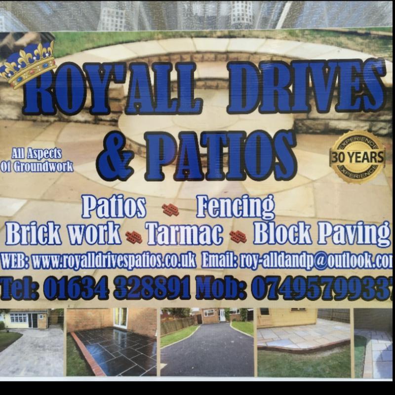 Roy-All Drives and Patios logo