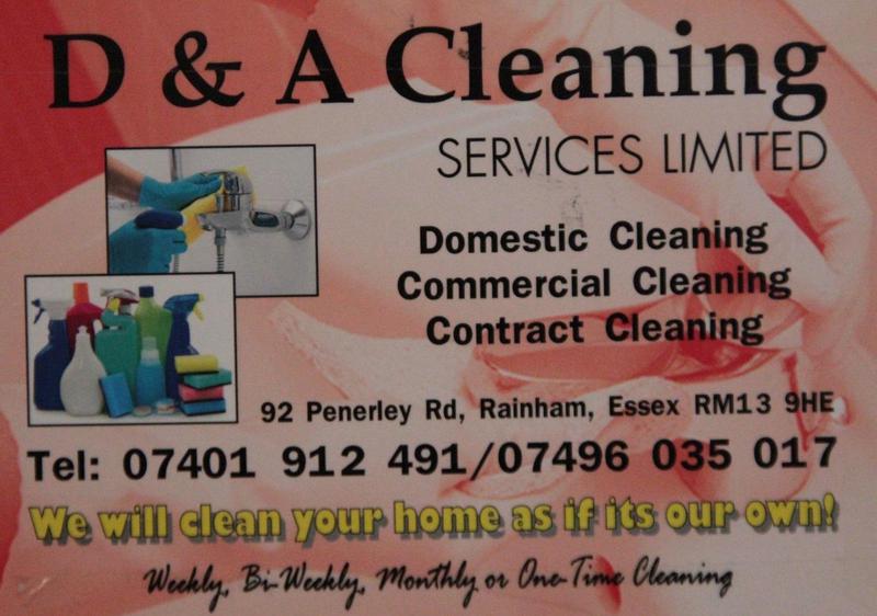 D&A Cleaning Services Ltd logo