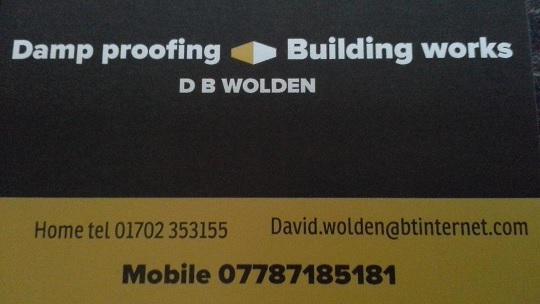 DB Wolden Damp Proofing logo