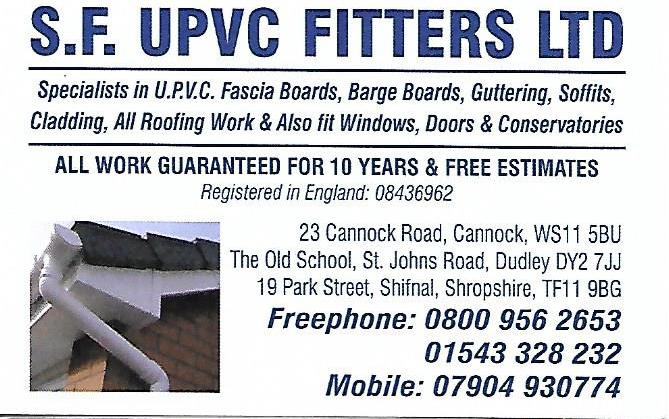 SF UPVC Fitters Ltd logo