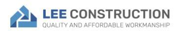 Lee Construction logo