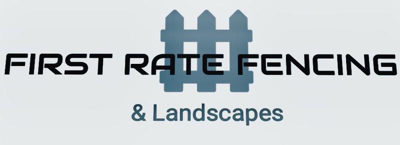 First Rate Fencing & Landscapes logo