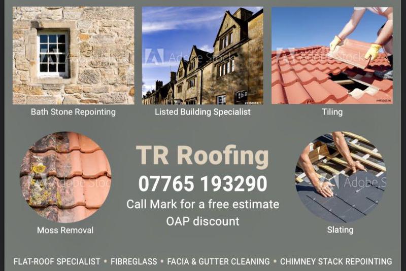 TR Roofing and Scaffolding logo