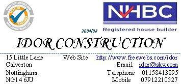 Idor Construction logo