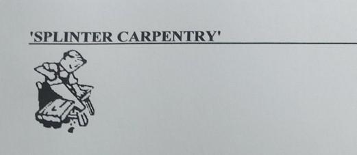 Splinter Carpentry logo