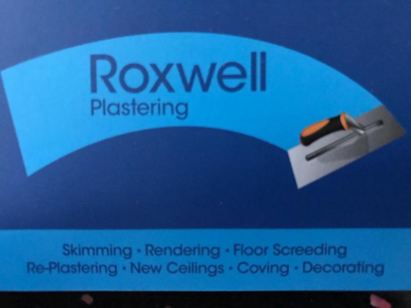 Roxwell Plastering logo