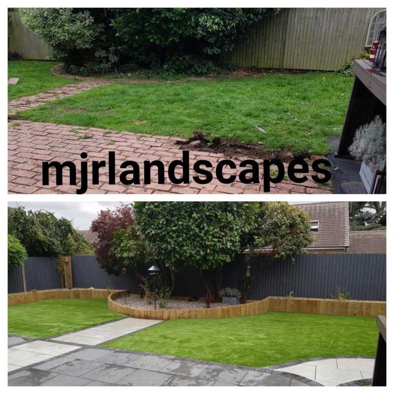 MJR Landscapes logo