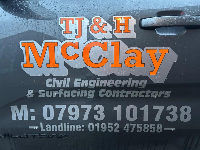 McClay Groundwork’s & Surfacing Contractors logo