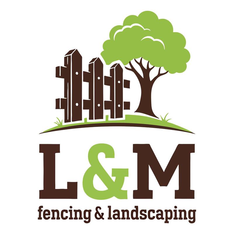 L&M Fencing and Landscaping logo
