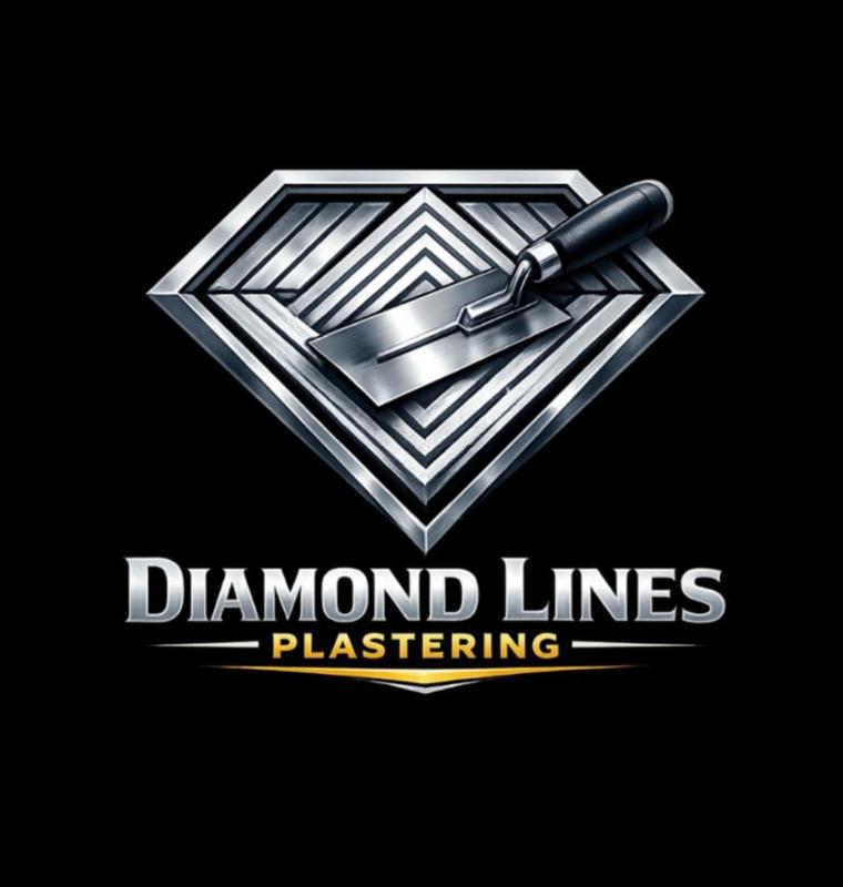 Diamondlines Plastering logo