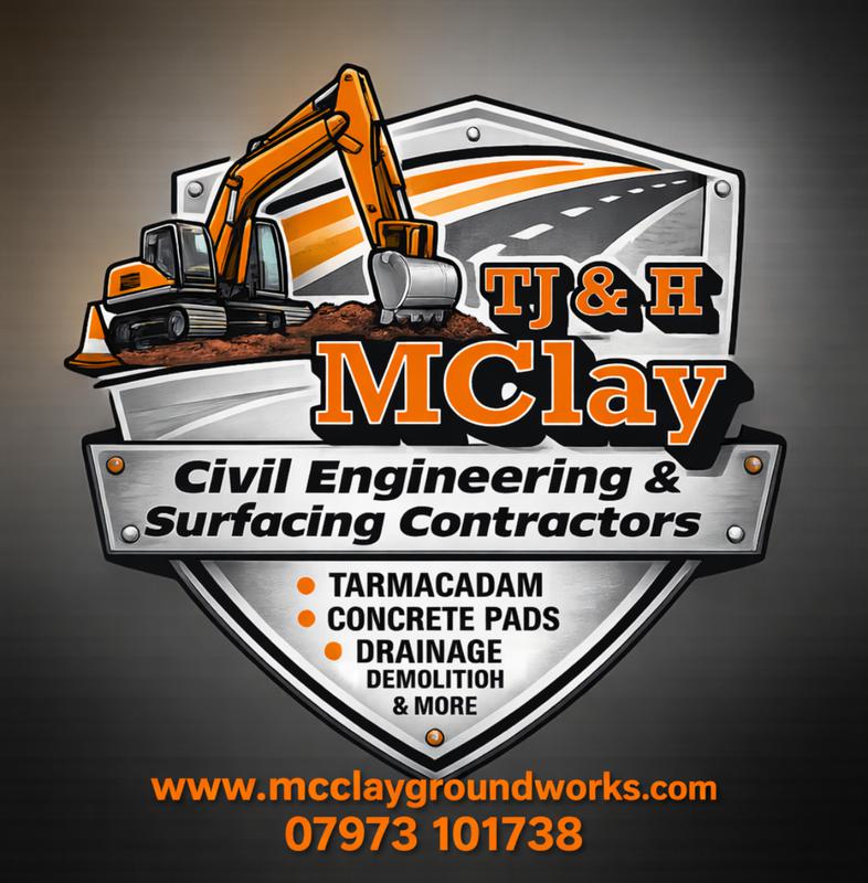 McClay Groundwork’s & Surfacing Contractors logo