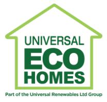 Universal Eco Homes logo