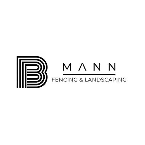 B Mann Fencing & Landscaping logo