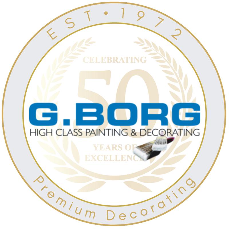 G BORG High Class Painting & Decorating logo
