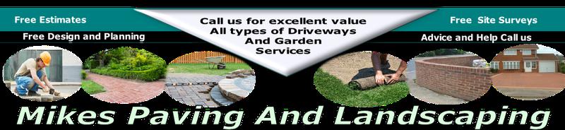 Mike's Paving & Landscaping logo